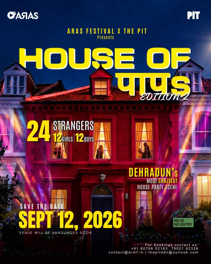 House of पापs - Edition 2 | House Party · Music poster